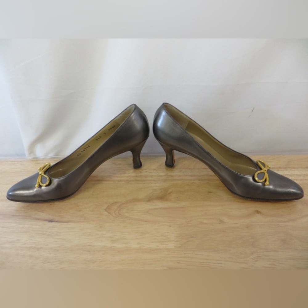 Salvatore Ferragamo Vintage Shoes with Short Heels